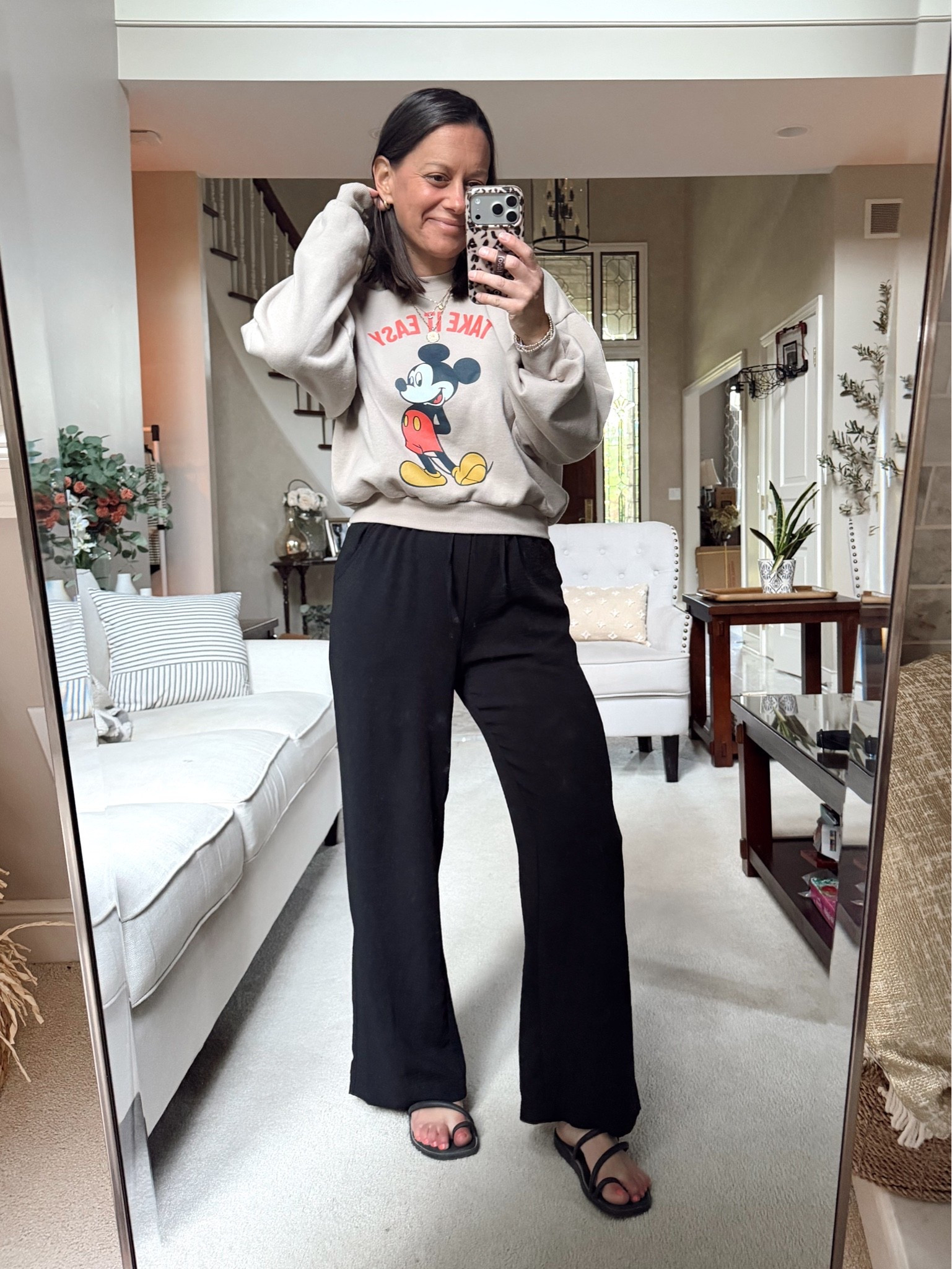 Disney outfit! Travel outfit.

Sweatshirt runs small! I sized up to a medium. Pants run true to size- I’m in the small.

#LTKootd #LTKOver40 #LTKTravel