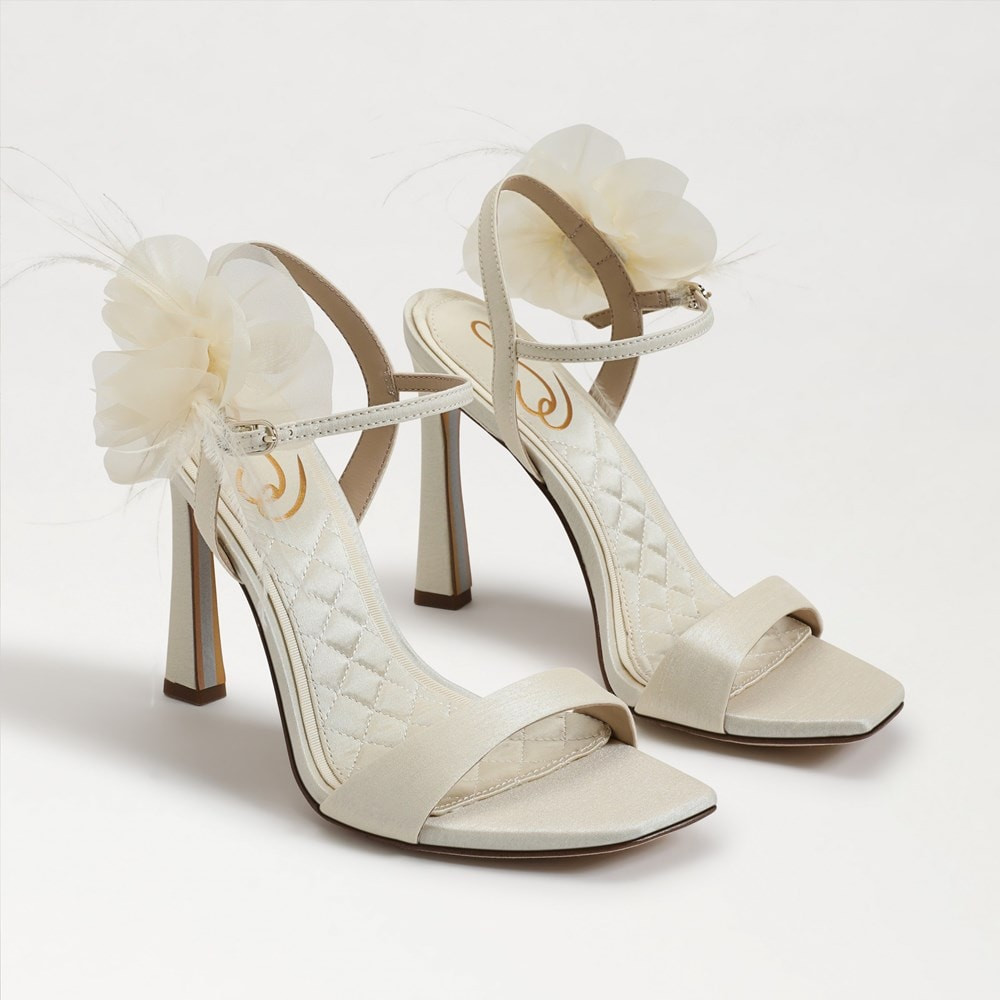 Leana Flower Strap Heel | Sam Edelman