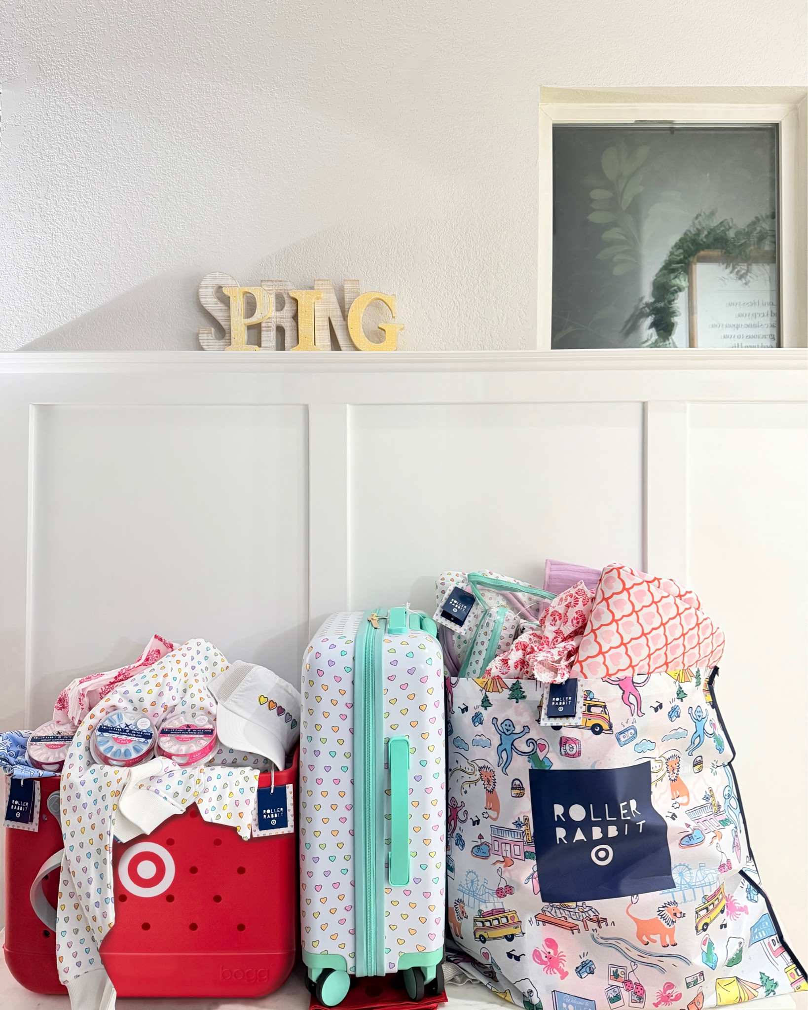 Now these are on clearance!!!🙌🤩 Here’s my Target haul from the morning and afternoon of the @rollerrabbitofficial event @target 🎯😍 I wanted to have time to get everything home to try on for my daughters and I, that way I can tell you more info about sizing if you need to know and if it’s worth picking up!🥰 First of all, it’s even better than I thought and we love everything!!!!😍 The sizing is a little big, some very big and need to exchange to size down!😁 The cute pajamas cleared out too fast to grab all the prints, but managed to grab one cute print for us and currently stalking the Target app for one more size!!💙😬 My goal was to get matching pjs and outfits for my daughters & I!!☺️ I wish the kids part of this collection was in my Target or the surrounding Targets that I went to yesterday for my youngest children because I tried to buy them online when they popped up at midnight, but they were gone from my cart before I tried to check out ( that was before I finished shopping online, I just thought let me check out in case )😮 It ended up working out with finding other fun items for my youngest to have like this activity book, colored pencil with cute case, & hair accessories!!🥰 I got beauty items for my teen, 2 adult daughters, and myself! Hair accessories for my youngest daughter and teenage daughter! We needed the Roller Rabbit x Target @oliveandjune press on nails and mini mani nail set!!💅😍 They didn’t have all of the press ons available, but almost got them all!😄 The cutest toiletry case with the Roller Rabbit disco hearts wave pattern & @byoma skincare set!!😍 The hardside spinner carry on suitcase is super cute and I love the compartments inside to keep everything organized!!😍 I can go on and on about all of these that we got, so be sure to check my link to see!!☺️ What’s your favorite?🤔

#RollerRabbitxTarget #rollerrabbitpajamas #rollerrabbithaul #targethaul 
shop with me, shopping haul


#LTKTravel #LTKBeauty #LTKSaleAlert