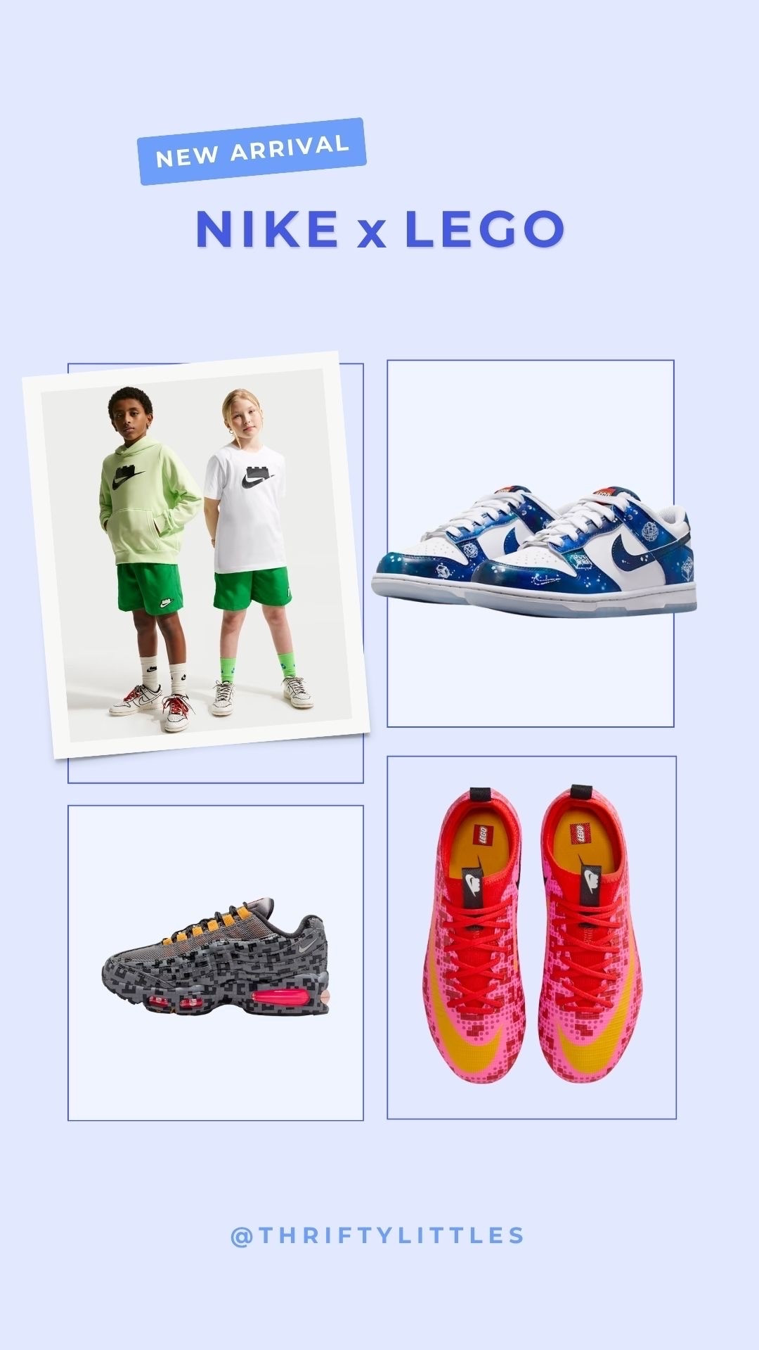 The bricks in your court with these Nike x LEGO styles!

#LTKKids