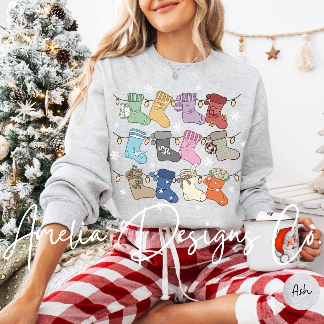 Eras Christmas Sweatshirt | Eras Christmas Stockings Sweatshirt | Eras Christmas Sweater | Subtle... | Etsy (US)