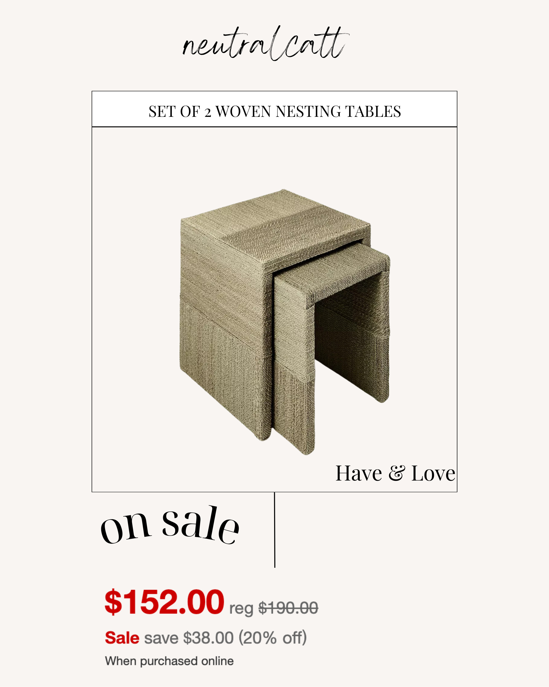 My Best selling side tables are on sale!  

 #LTKSaleAlert