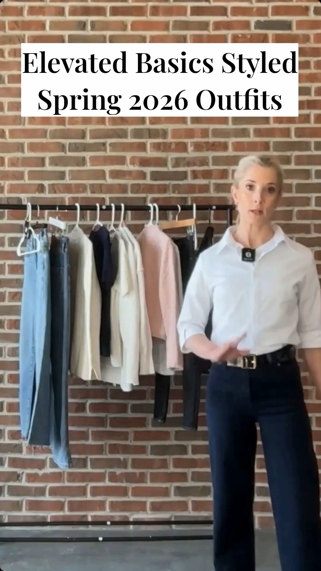 How to look expensive with my polished, quiet luxury wardrobe staples on Amazon fashion LTK petite size friendly classic whit oxford paired with trending LTK grwm LTK ootd high waist wide leg baggy jeans 

Elevated Basics Styled - Spring 2026 Outfits for women LTK seasonal style inspiration 

#LTKootd #LTKSeasonal #LTKPetite