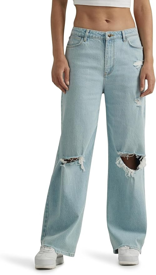 Wrangler Women's High-Rise Loose Fit Jean | Amazon (US)
