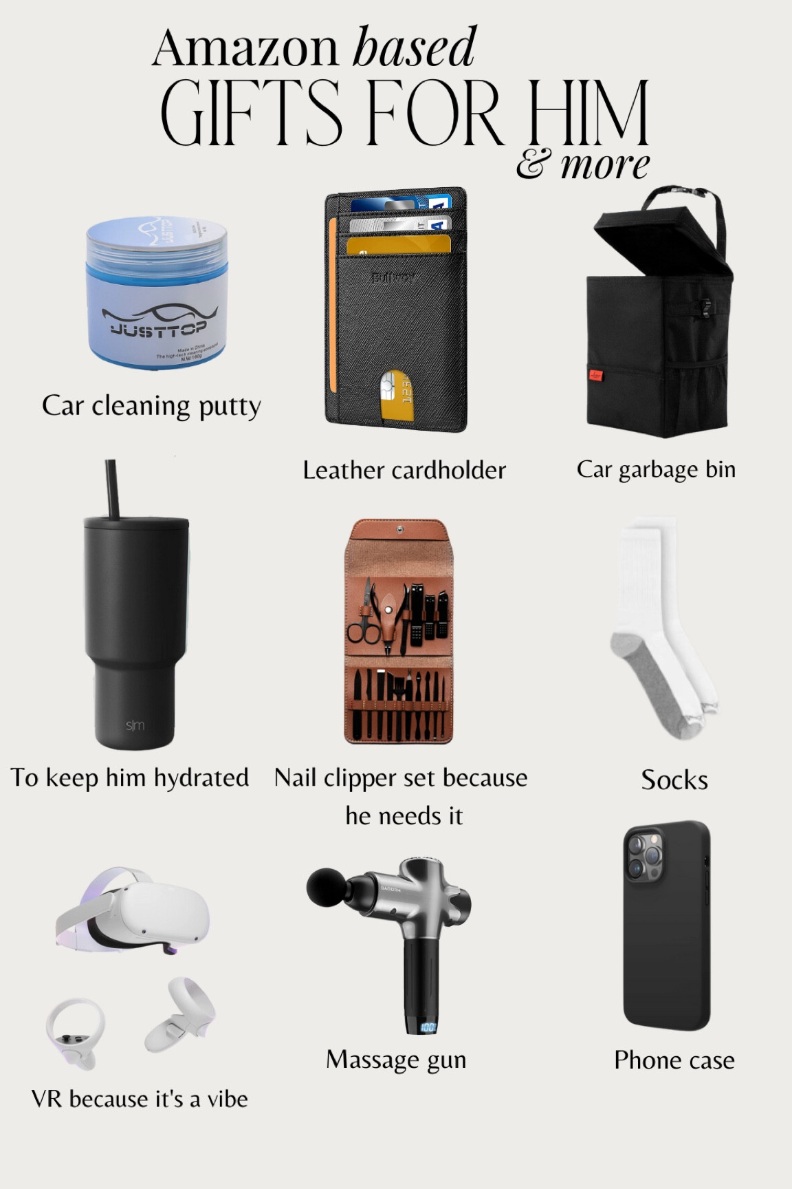 Amazon Based Gift Guide for Him 🫶🏼

#LTKSeasonal #LTKGiftGuide #LTKHoliday