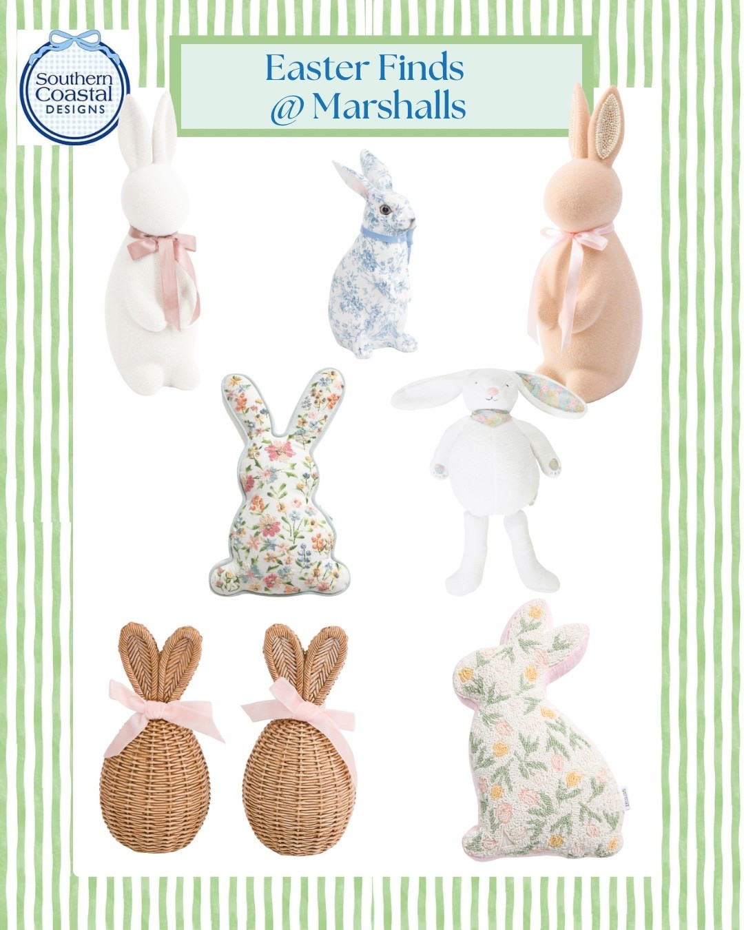 MEET THE CUTEST EASTER BUNNIES @ MARSHALLS! 

#LTKKids #LTKSeasonal #LTKHome