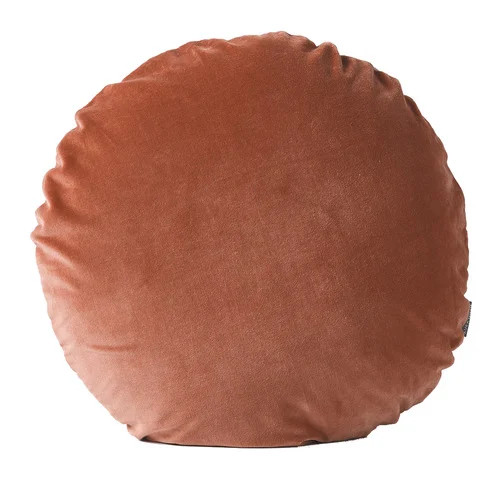 Aura By Tracie Ellis Luxury Velvet 55cm Round Cushion | Temple & Webster | Temple & Webster AU