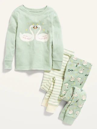 Unisex 3-Piece Printed Pajama Set for Toddler & Baby | Old Navy (CA)