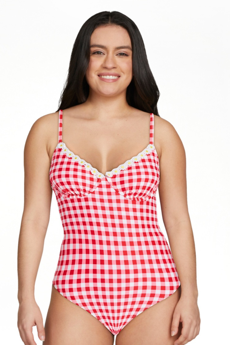 No Boundaries Underwire One-Piece Swimsuit, Women's XXS-XXL | Walmart (US)