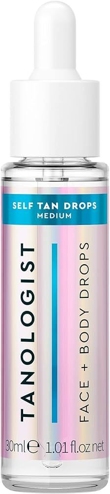 Tanologist Face and Body Self Tan Drops, Medium - Bronzing Drops - Illuminating Self Tanning Drop... | Amazon (US)