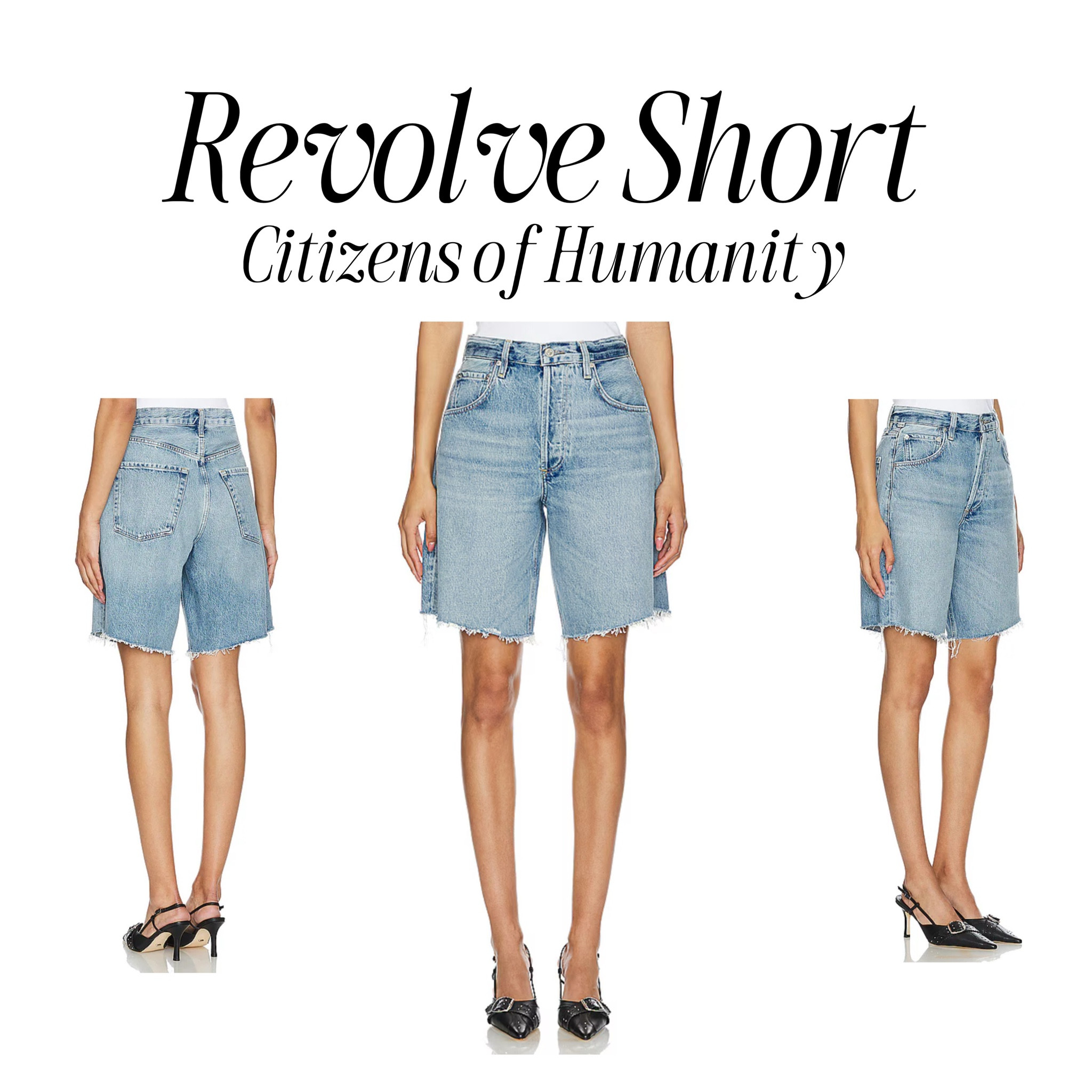 This Citizens of Humanity short from Revolve is to die for! So flattering and such a cute wash. Perfect to wear all summer long 🩷

#LTKStyleTip #LTKSeasonal