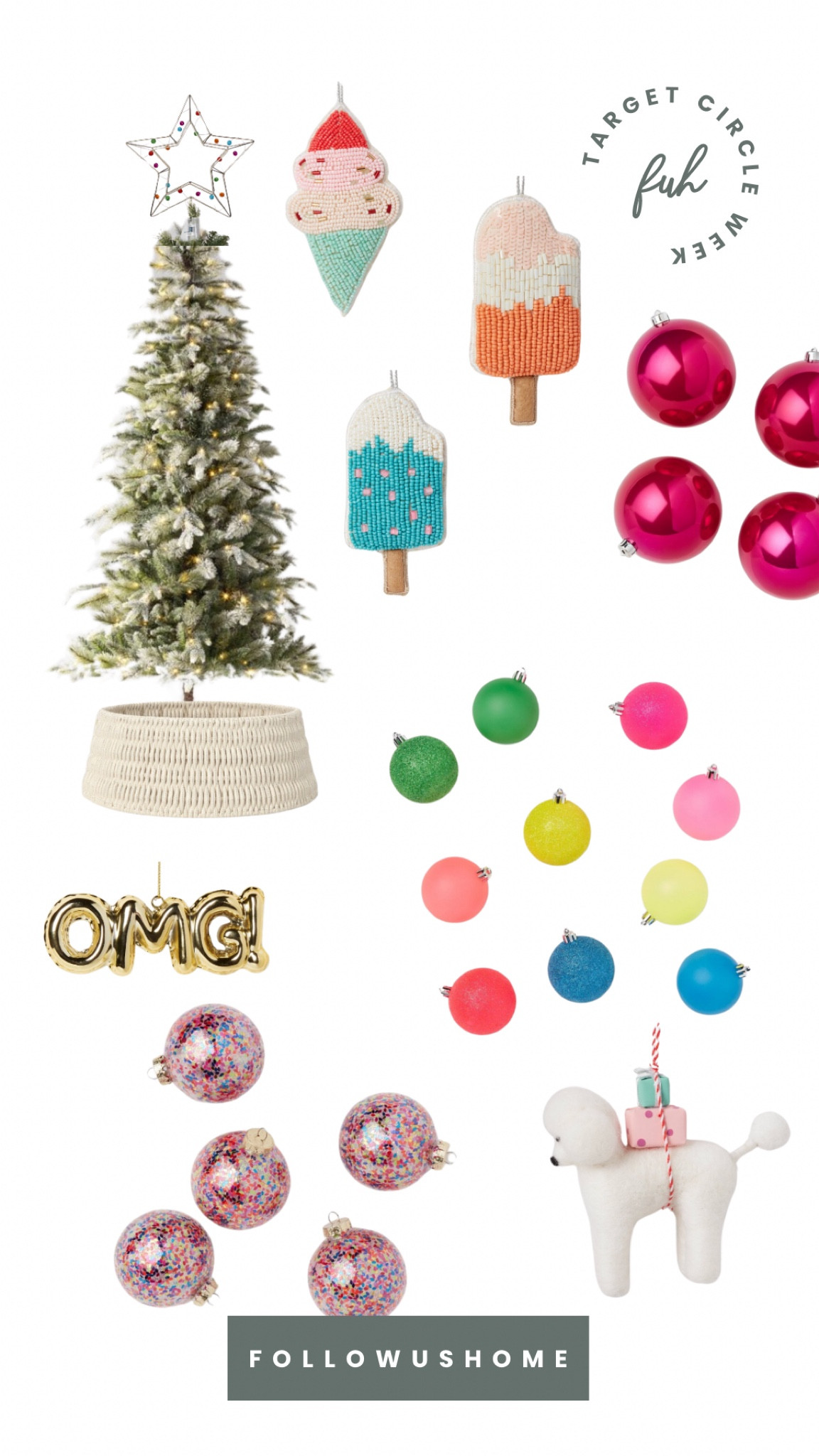 The cutest Girl Christmas tree idea, on sale for Target Circle week!

#LTKSeasonal #LTKsalealert #LTKkids