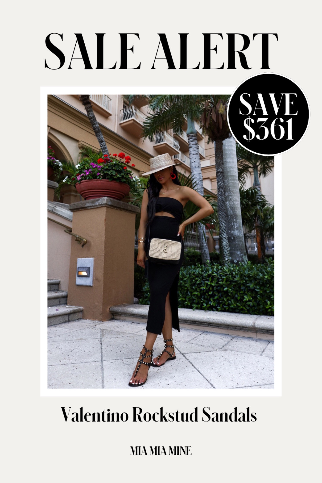 Designer sale picks
Valentino rockstud sandals on sale - save 36%
Lack of color straw hat on sale 

#LTKTravel #LTKSaleAlert #LTKShoeCrush