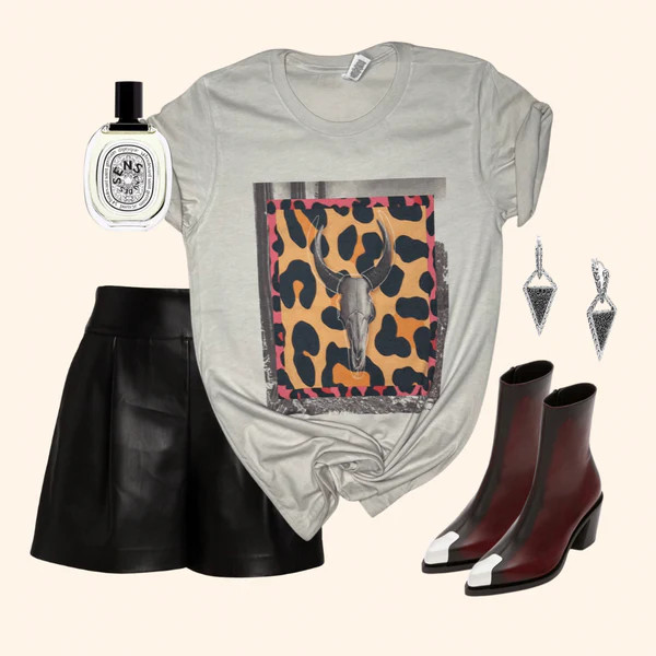 Western Nights Graphic Tee (Vintage Feel) | Sassy Queen