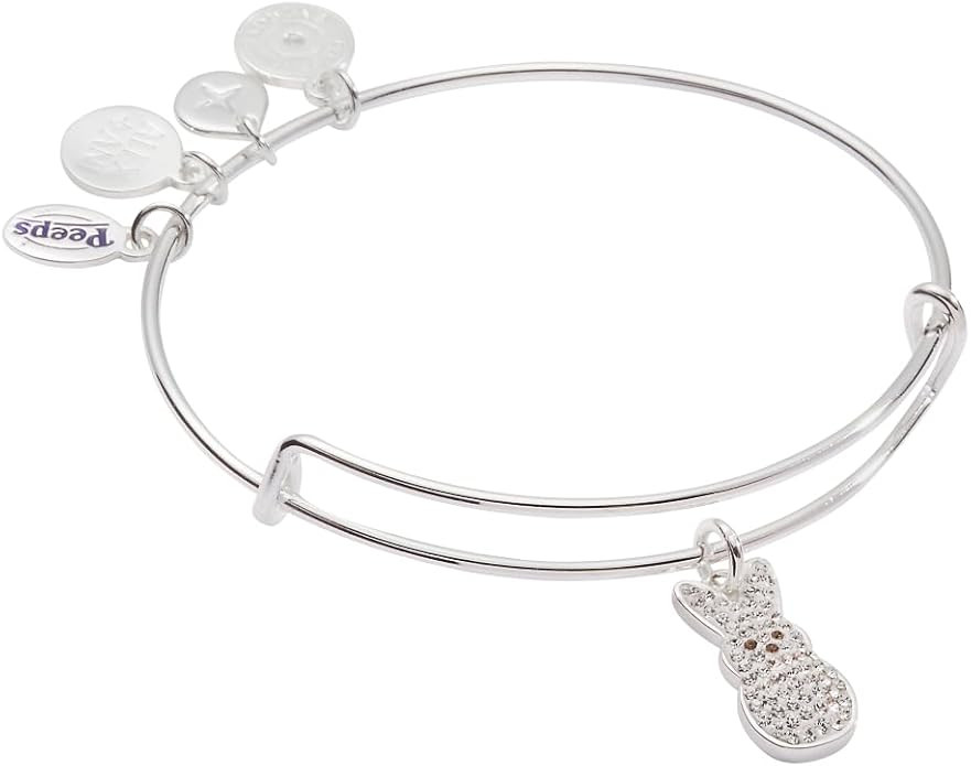 Alex and Ani Peeps® Crystal Bunny Bangle | Amazon (US)