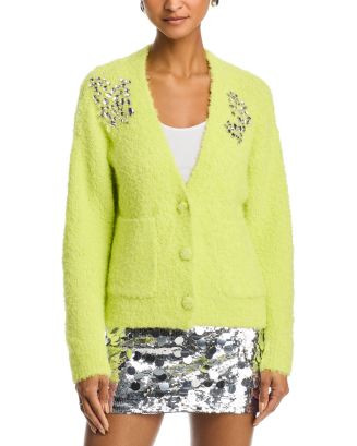 V Neck Embellished Cardigan - Exclusive | Bloomingdale's (US)
