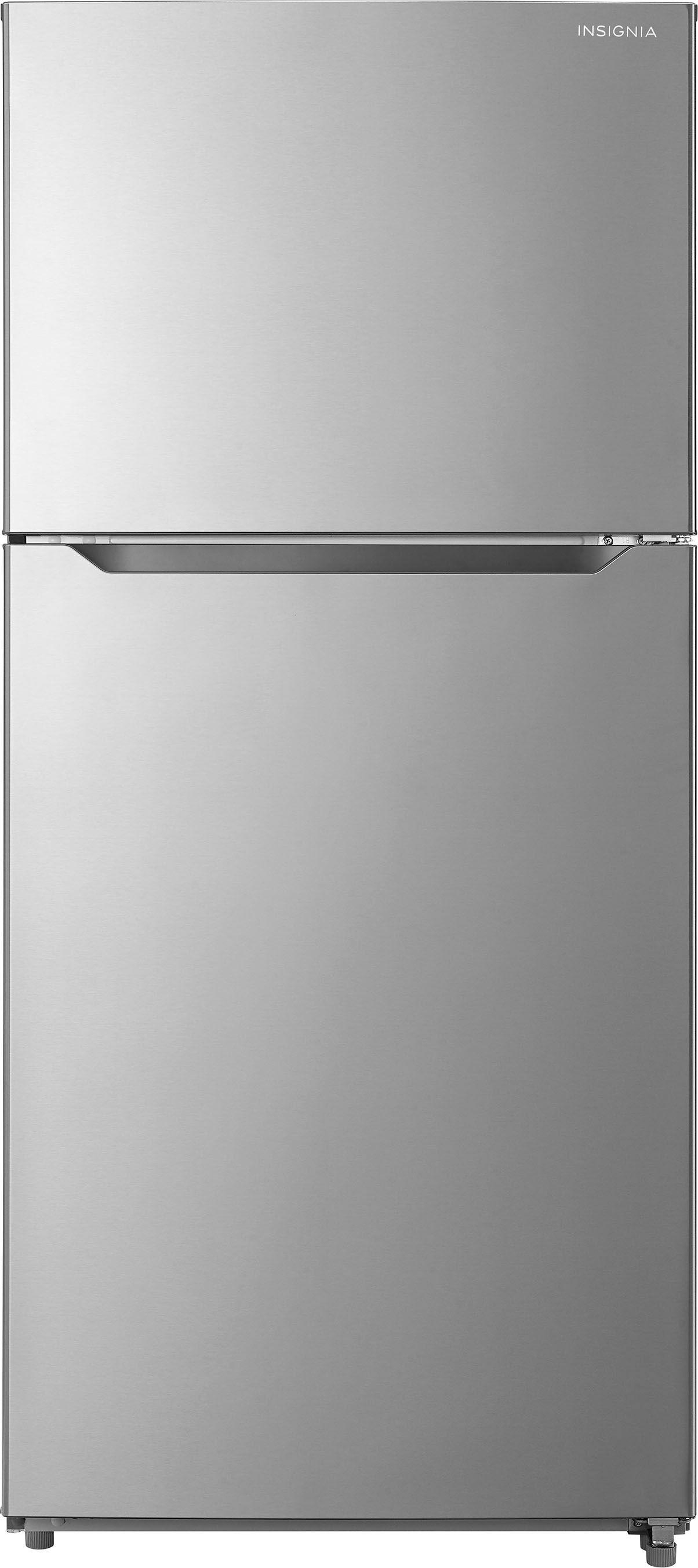 Insignia™ 18 Cu. Ft. Top-Freezer Refrigerator Stainless Steel NS-RTM18SS2 - Best Buy | Best Buy U.S.