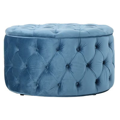 Zelfa New Velvet Ottoman - Christopher Knight Home | Target