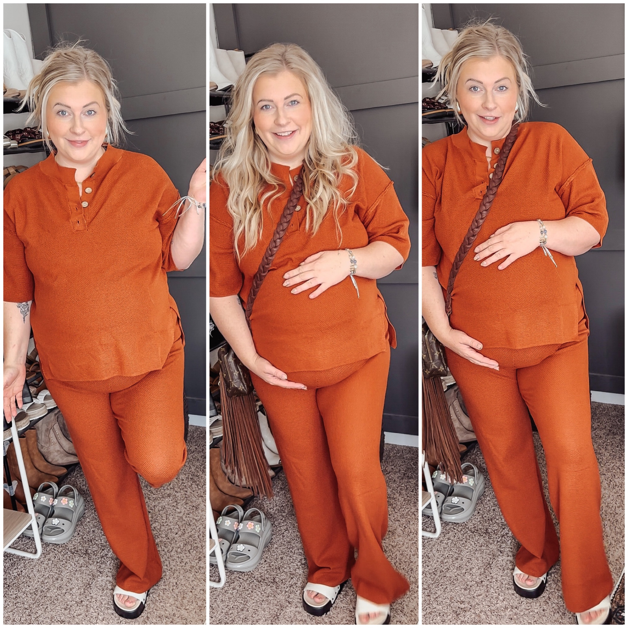 Free People look a like
Two piece set
Pumpkin spice 
Fall fashion
Bump style 

#LTKstyletip #LTKunder50 #LTKbump