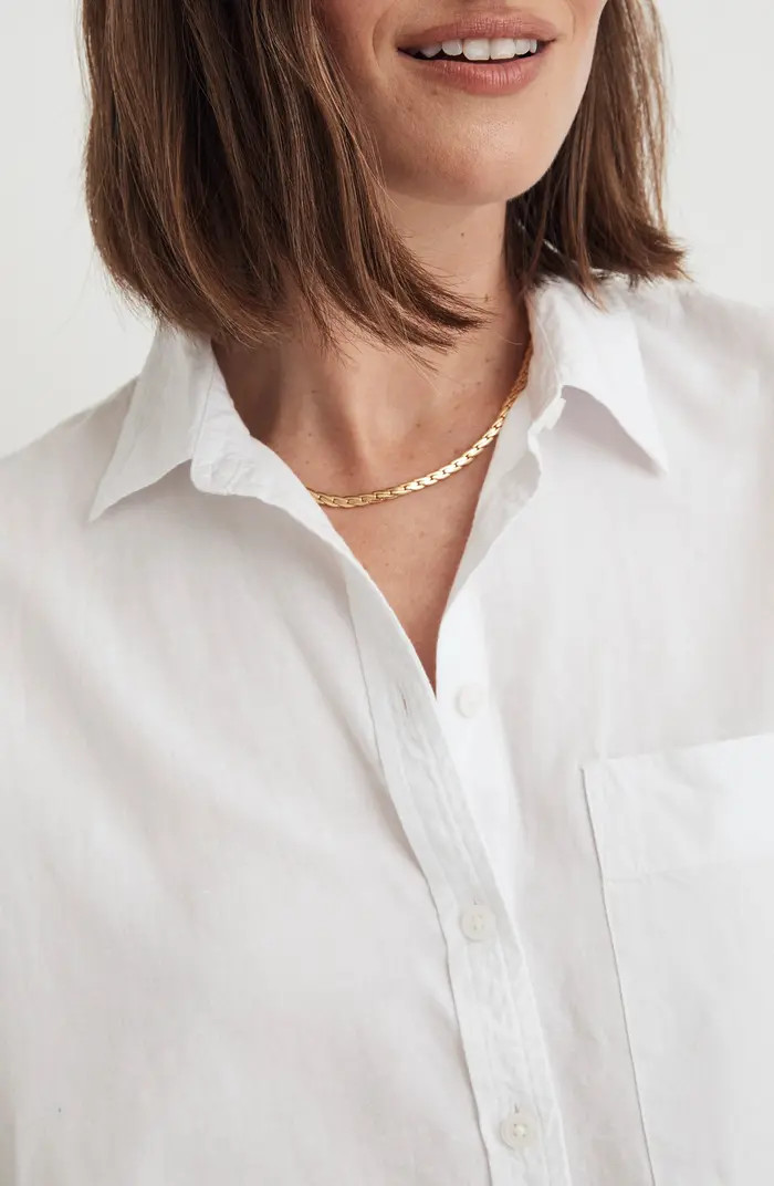Madewell Crop Utility Button-Up Shirt | Nordstrom | Nordstrom