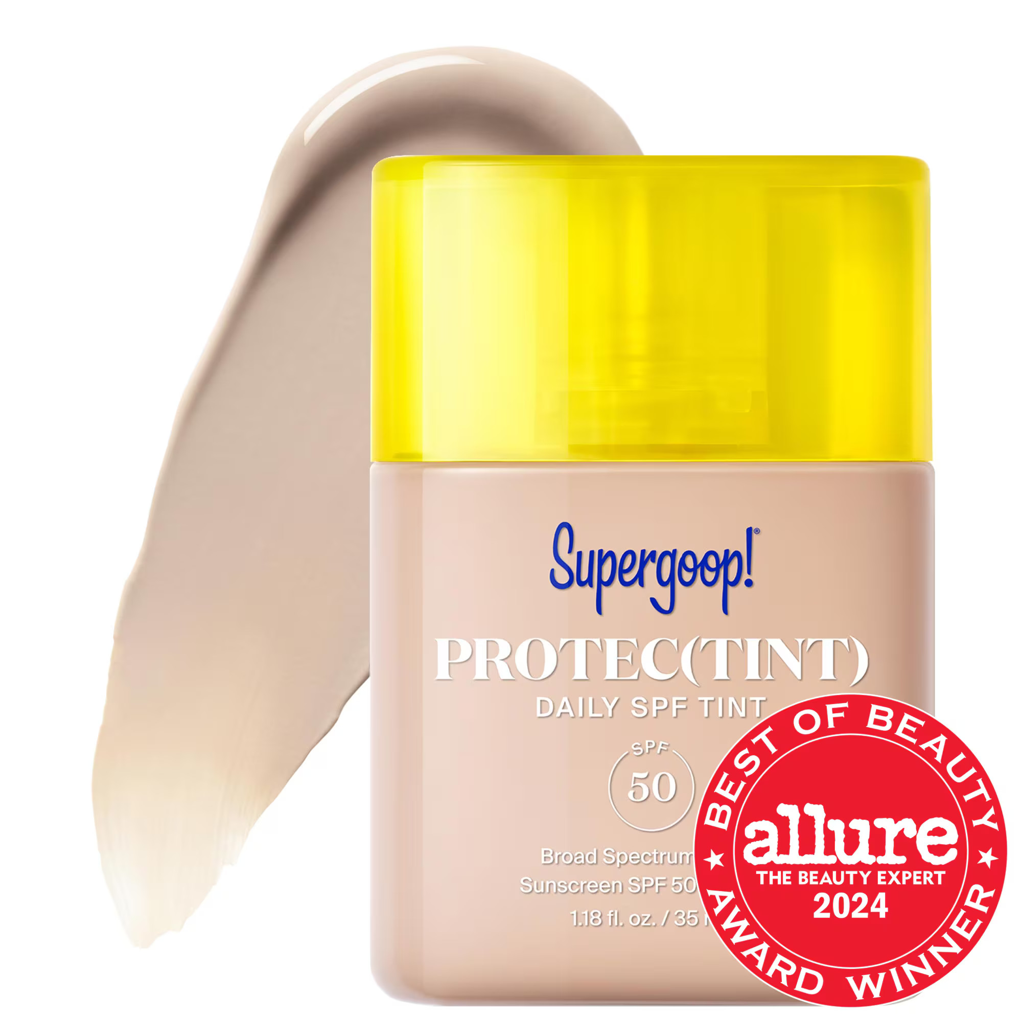 Supergoop! Protec(tint) Daily SPF Tint SPF 50 Sunscreen Skin Tint with Ectoin 20C 1.18 oz / 35 mL | Sephora (US)