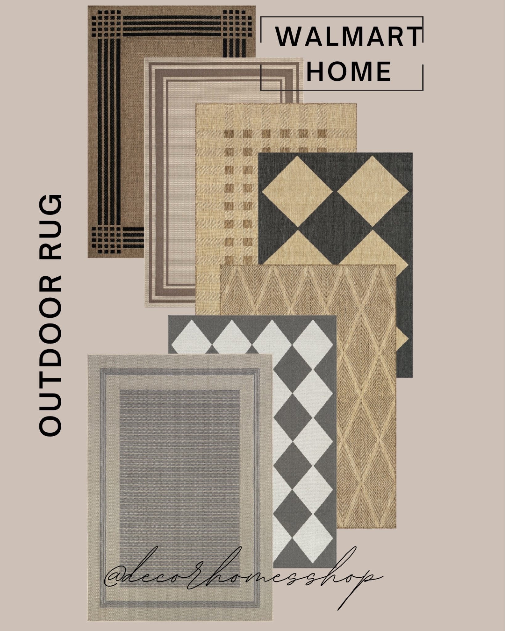 WALMART HOME OUTDOOR RUGS 

#LTKxMadewell #LTKSeasonal #LTKhome