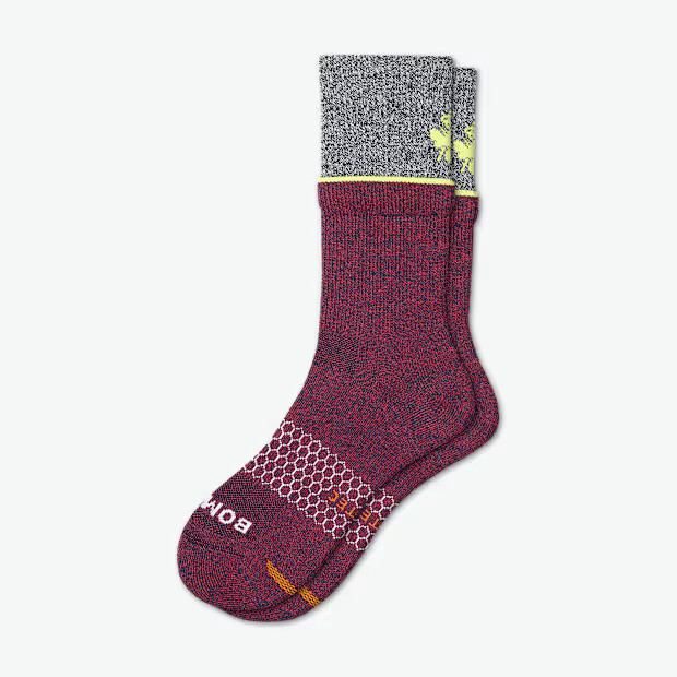 Women's Double Cuff All-Purpose Performance Calf Socks | Bombas