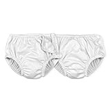 i play. by green sprouts Baby Reusable Absorbent Swim Diapers 2 Pack, White/Snap, 4T | Amazon (US)