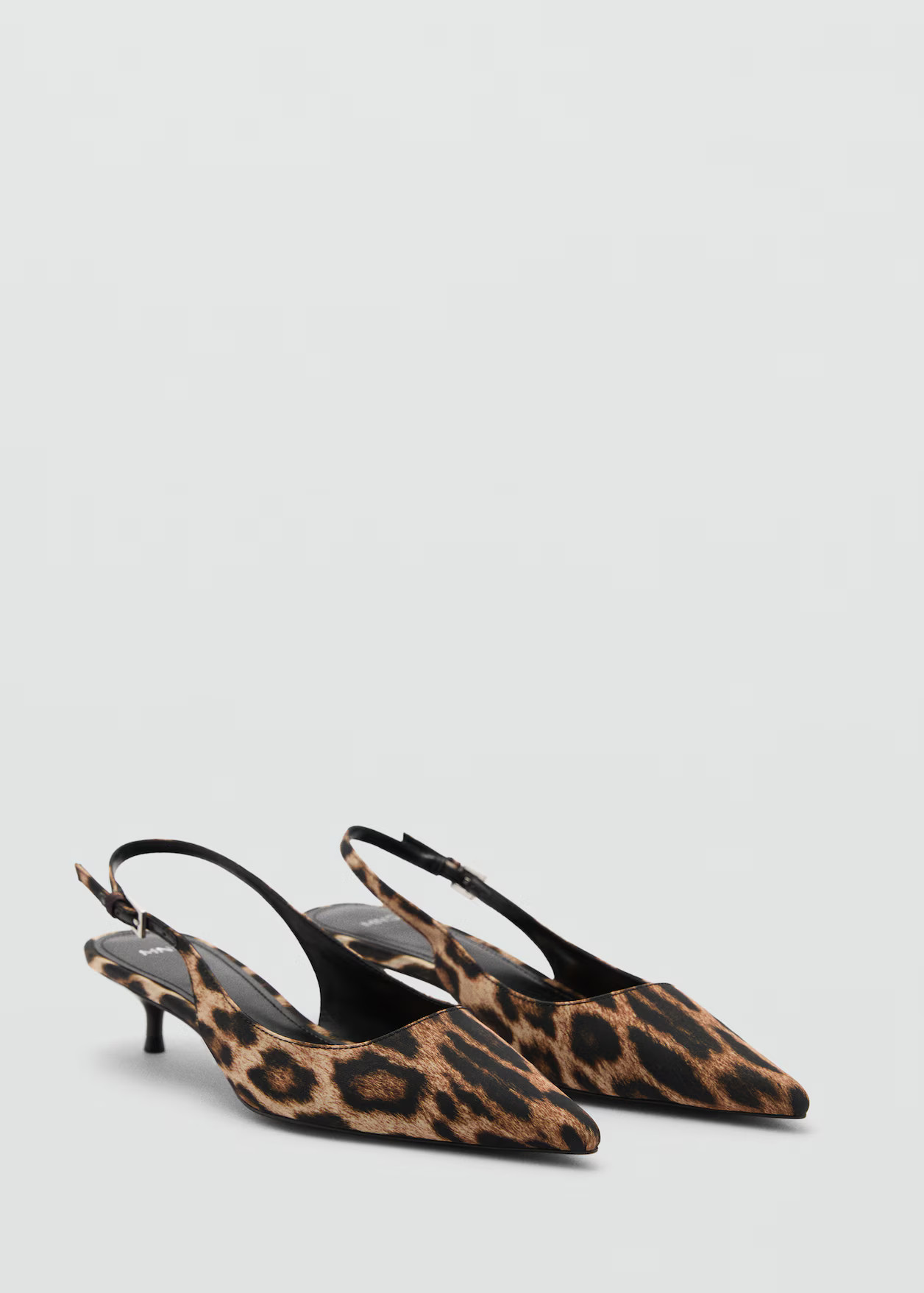 Leopard-print heeled shoes - Women | MANGO USA | Mango (US/MX/AU)
