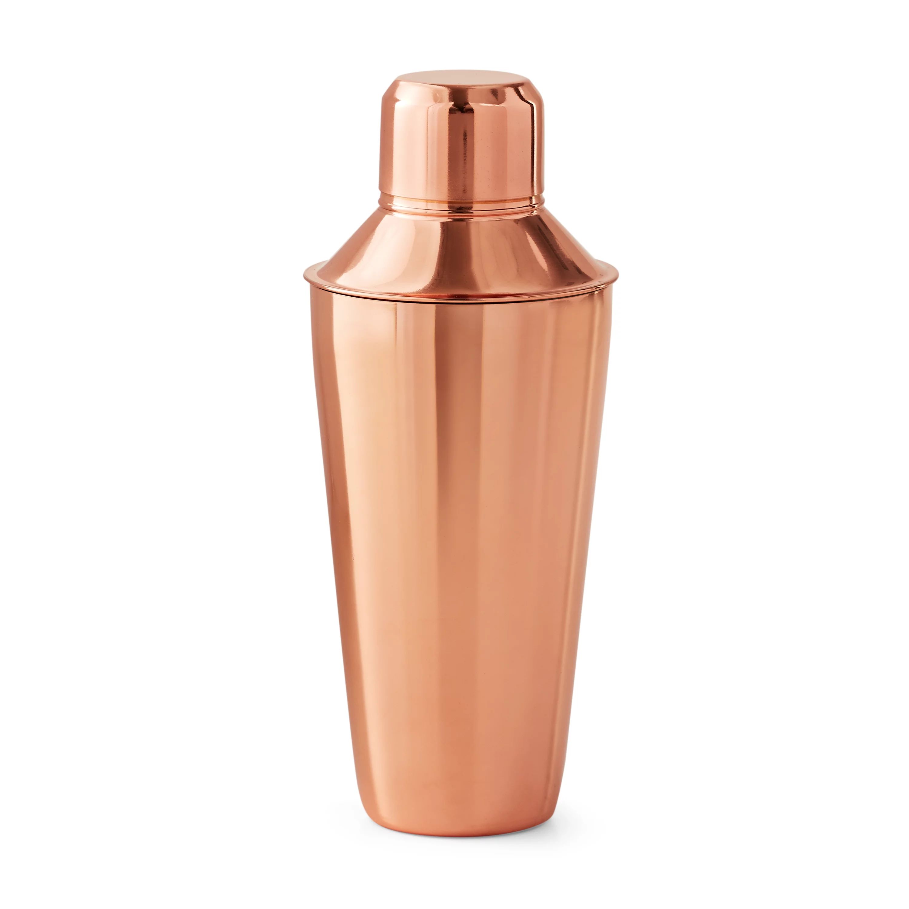 Mainstays 25-Ounce Stainless Steel Cocktail Shaker, Copper - Walmart.com | Walmart (US)