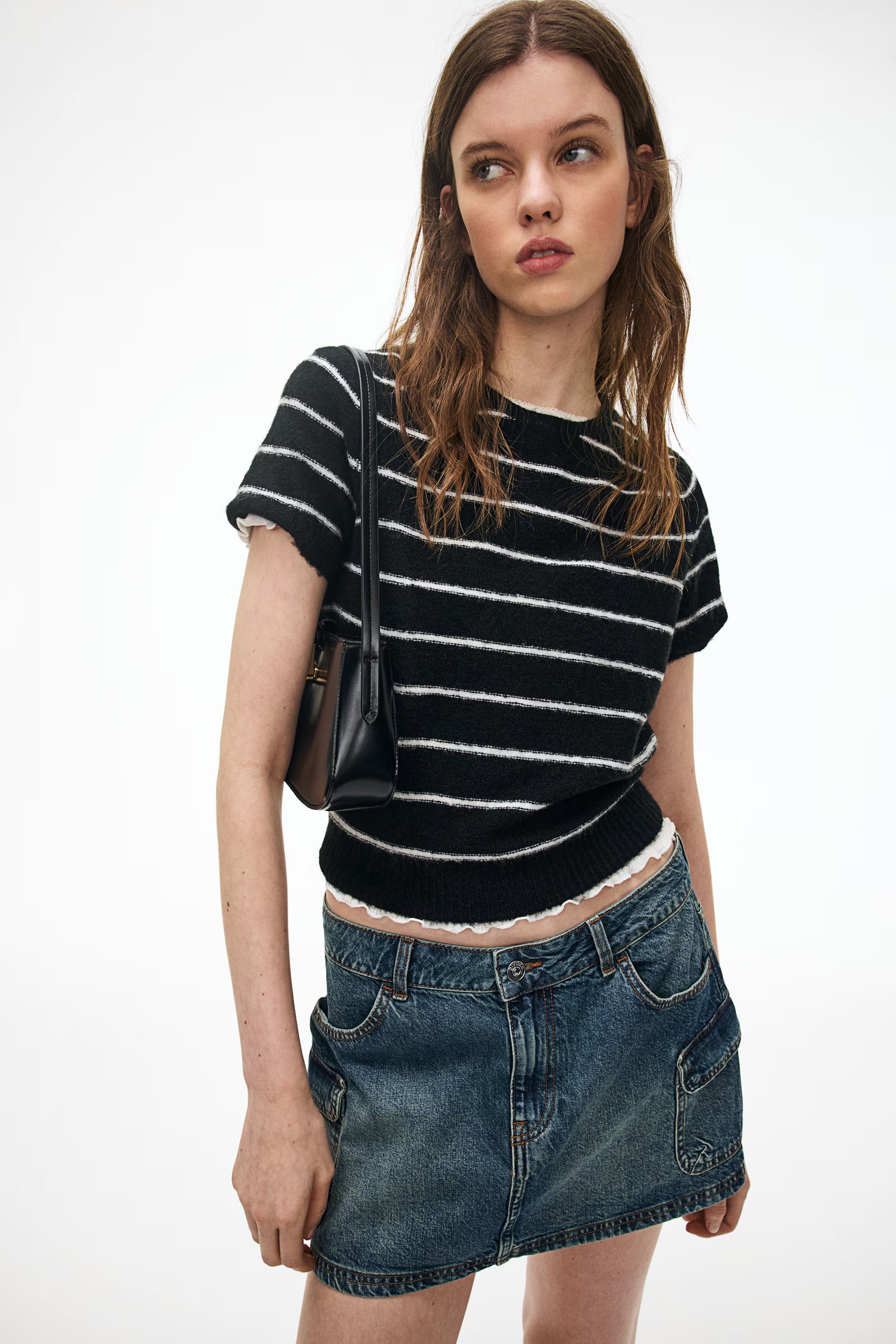 Fine-Knit T-Shirt | H&M (US + CA)