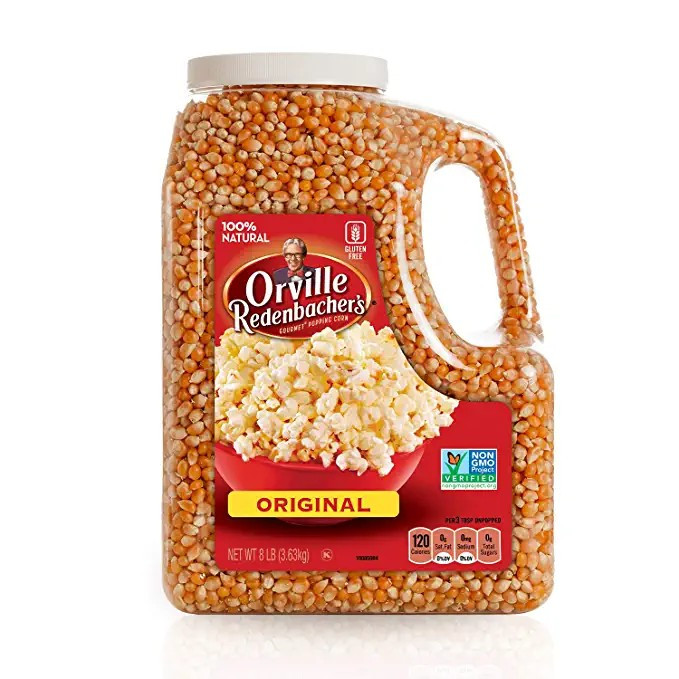 Orville Redenbacher's Gourmet Popcorn Kernels, Original Yellow, 8 Lb | Amazon (US)