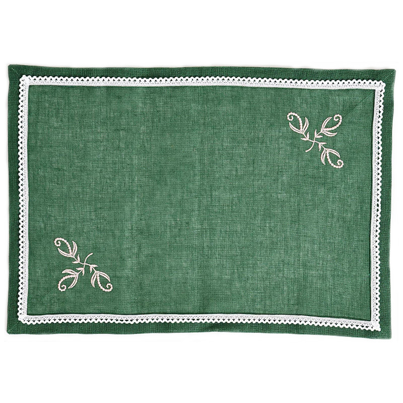 Buongiorno Placemat, Green | Cabana Magazine