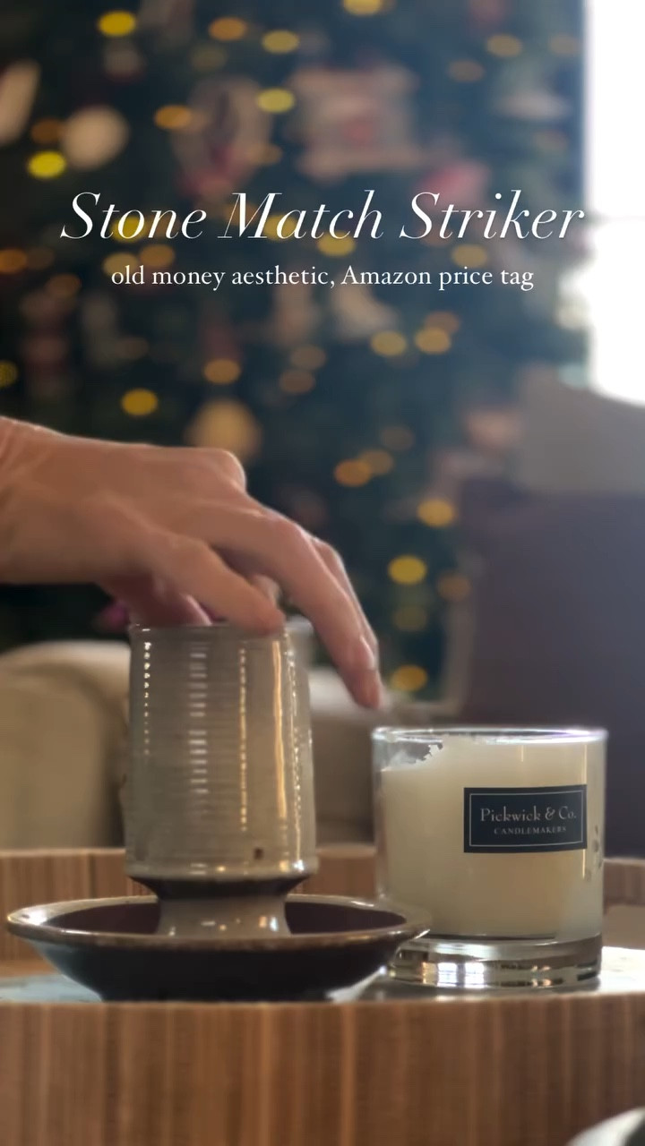 This stone match striker has my heart! Its timeless, elegant design adds the perfect touch of sophistication wherever you style it—on your coffee table, kitchen counter, or any space that needs a bit of simple charm. The best part? It’s affordable and currently on sale!



#candlestriker #oldmoneyaesthetic #amazonhome #cozyvibes #thriftedhome #thrifteddecor #affordablefinds @pickwickandco

#LTKSaleAlert #LTKHome #LTKFindsUnder50