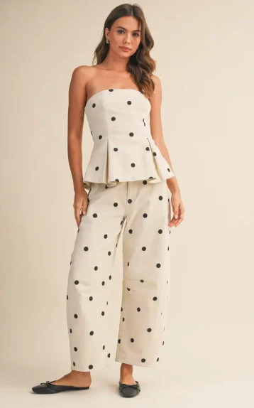 Polka & Peplum Set | The Collection Texas