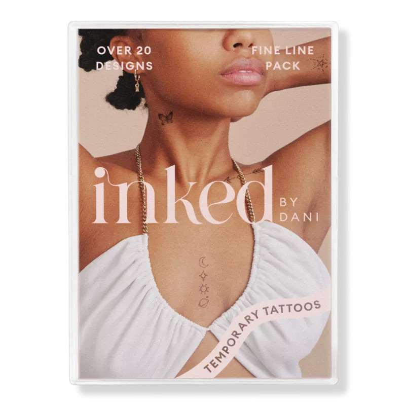 Temporary Tattoos Fine Line Pack | Ulta