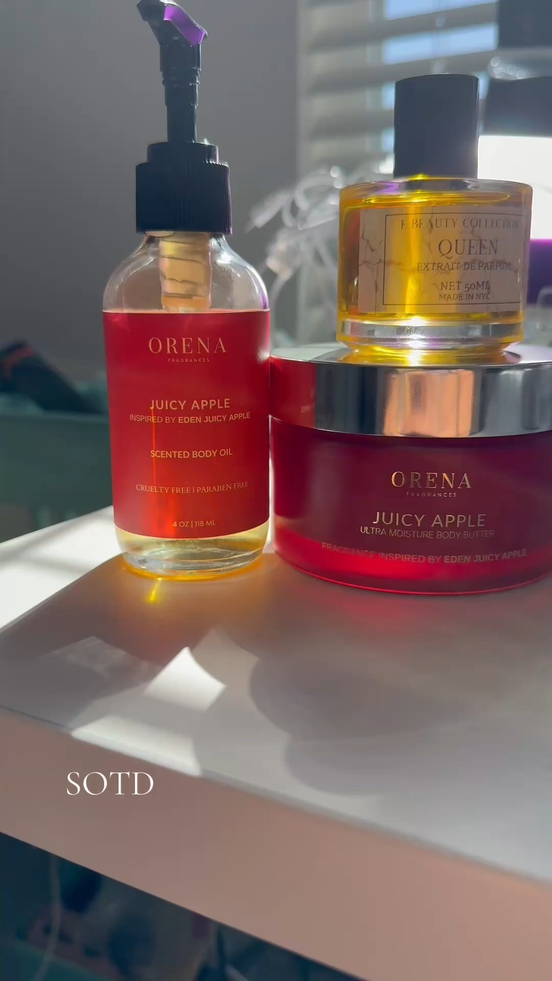 🤗❤️I SMELL GOOD❤️🤗

Orena Fragrances {ERICA10}
Juicy Apple body butter and oil 
Top - Red Apple, Litchi, Black Currant and Pink Grapefruit
Middle - Wild Berries, Raspberry Bloom, May Rose and Jasmine
Base - Sugar, Musk, Vanilla Flower, Amber and Moss


KayAli Vanilla Royale Sugared Patchouli 
The vibe: Boozy, Boujee, Intoxicating
Top Notes: Vanilla Orchid, Creamy Jasmine, Golden Rum
Middle Notes: Vanilla Infusion, Vanilla Surabsolute, Tonka Bean Accord, Spicy Rose Bouquet, Smoky Leather, Crème Brulée
Dry Notes: Sugared Patchouli, Musk, Brown Sugar, Amber, Royal Oud

EBeauty Collection Queen
Inspired by Queen Of silk
Top Notes: Saffron, Osmanthus, Magnolia
Middle Notes: Passionfruit, Patchouli, Agarwood (Oud)
Base Notes: Madagascar Vanilla, Ambroxan, Musk, Incense, Cedarwood




#LTKOver40 #LTKBeauty #LTKFindsUnder100