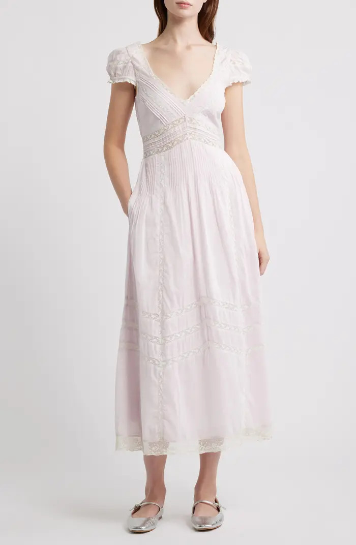 Suvi Lace Puff Sleeve Maxi Dress | Nordstrom