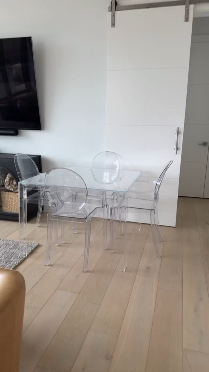 Yay!! I finally got a mahjong table! Love this acrylic table and Amazon acrylic chairs! 

#LTKHome