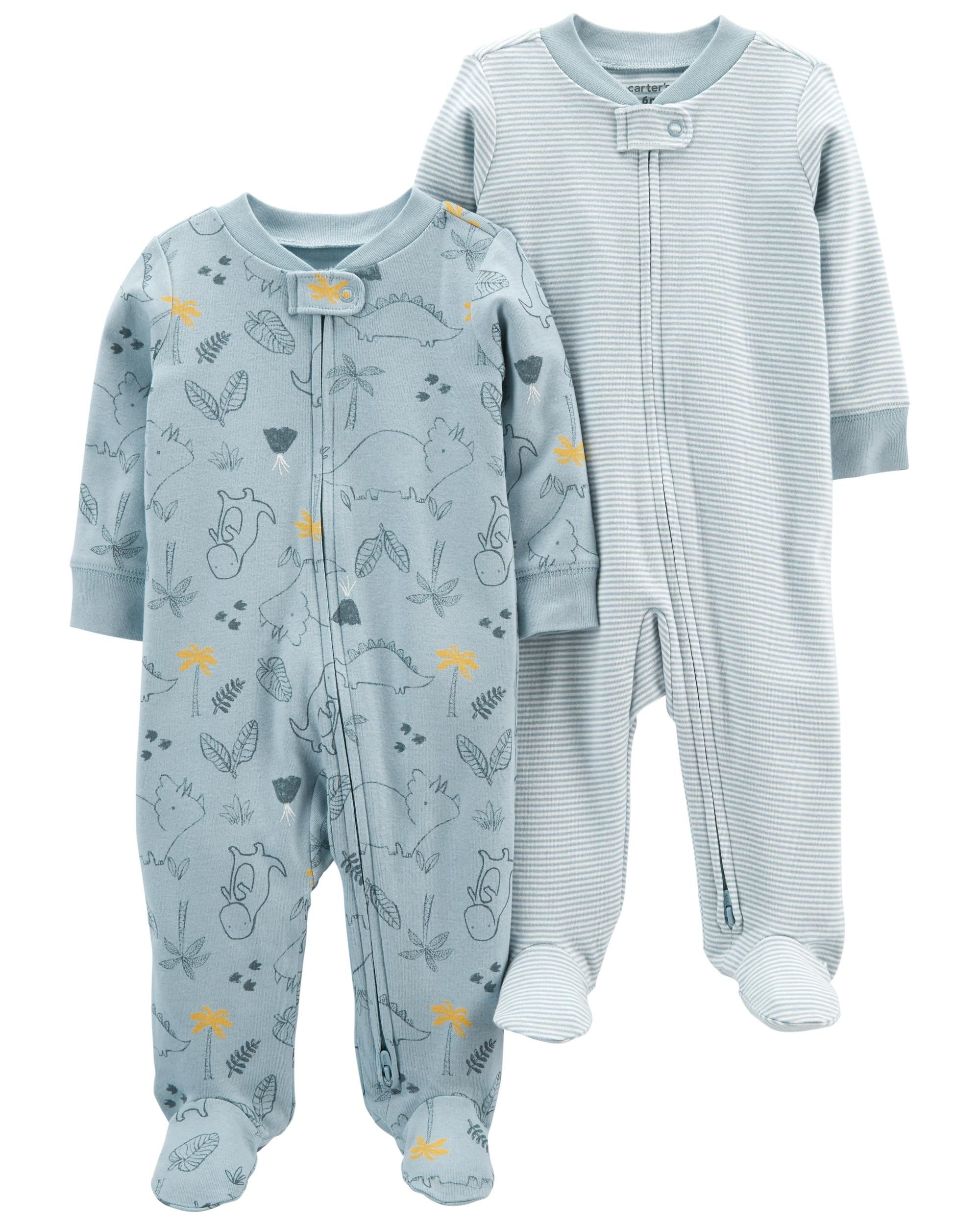 2-Pack Cotton Zip-Up Sleep & Plays | Carter's