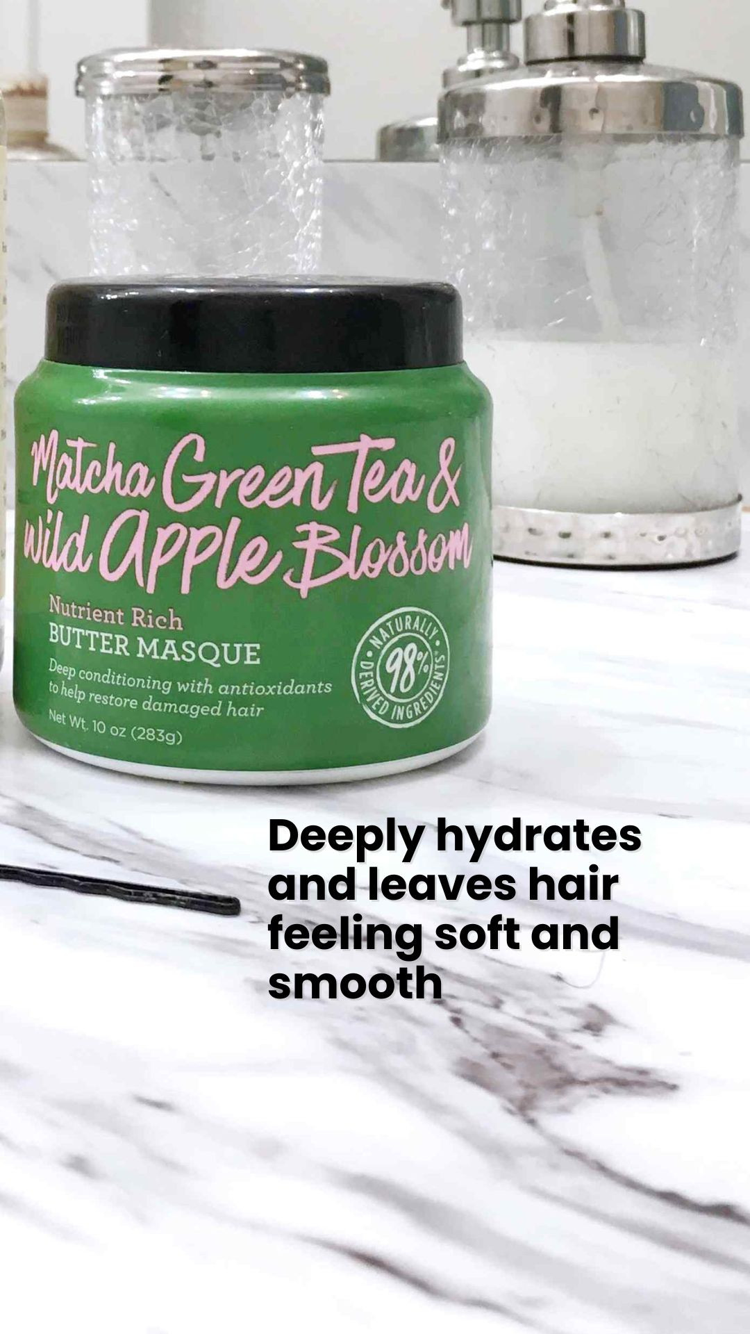 This Not Your Mother’s deep conditioner hydrates the hair in just a few minutes.
#relaxedhair #haircare #hairproducts
 

#LTKBeauty