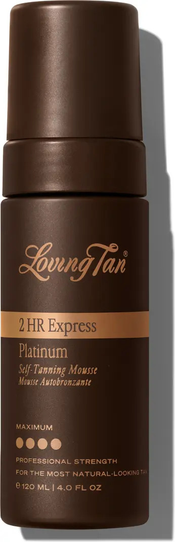 2HR Express Platinum Self-Tanning Mousse - Maximum | Nordstrom