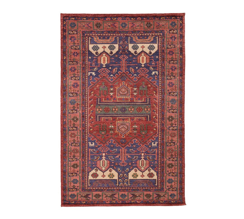 Nicolette Hand-Knotted Wool Rug | Pottery Barn (US)