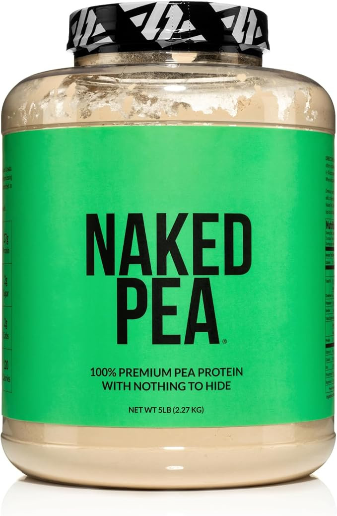 NAKED Pea - 5LB 100% Pea Protein Powder from North American Farms - Unflavored Vegan Pea Protein ... | Amazon (US)