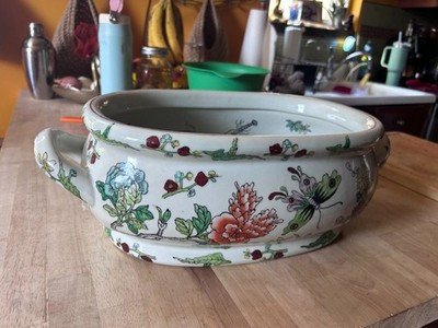 Chinese porcelain foot bath planter | eBay US