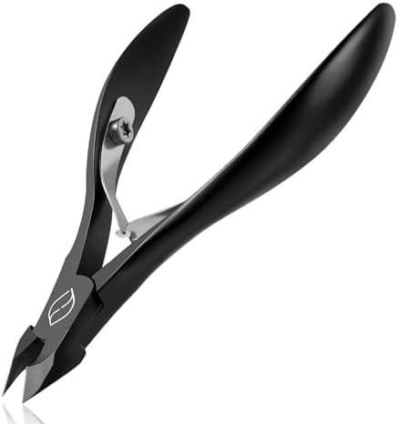 FERYES Cuticle Cutters 1/2 Jaw - Professional Stainless Steel Cuticle Clippers Nail Cuticle Remov... | Amazon (US)
