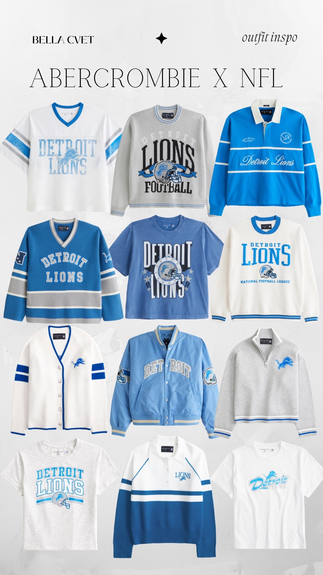 Detroit Lions apparel from Abercrombie! 

Abercrombie is having a limited time sale! 30% off when you buy 4+ items or 20% off 3 items! 

#LTKStyleTip #LTKSaleAlert