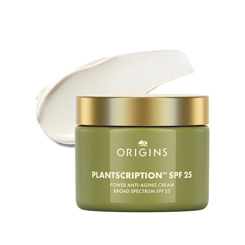 Origins Plantscription SPF 25 Power Anti-Aging Face Cream | Moisturizer with SPF to Visibly Reduce Fine Lines | With Peptides & Hyaluronic Acid, 1.7 Fl Oz | Amazon (US)
