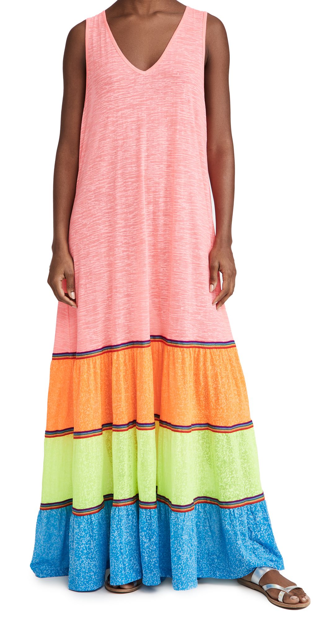 Pitusa Rainbow Tank Maxi Dress | Shopbop