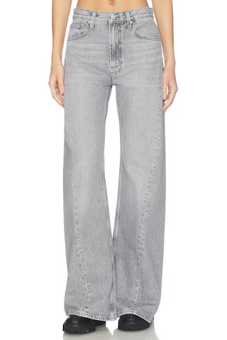 MOTHER The Lemon Twist Sneak in Grey. - size 31 | Revolve Clothing (Global)